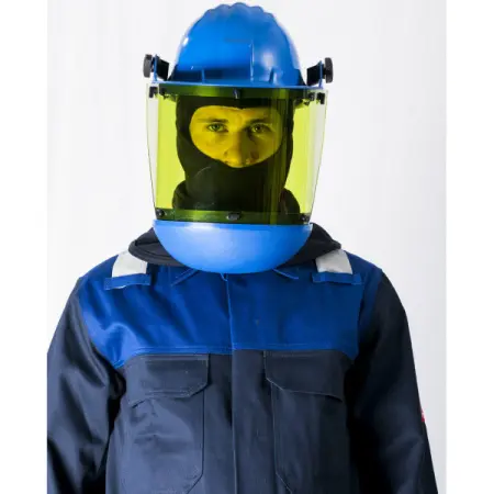 Куртка PORTWEST FR55 антистатическая огнеcтойкая (т.синий/синий)