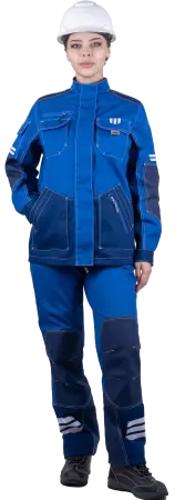 Куртка ЭДВАНС ИМПОРТ женская (василек/синий)