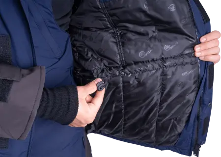 Костюм УРАГАН-УЛЬТРА с ПК зимний (т.синий/черный)