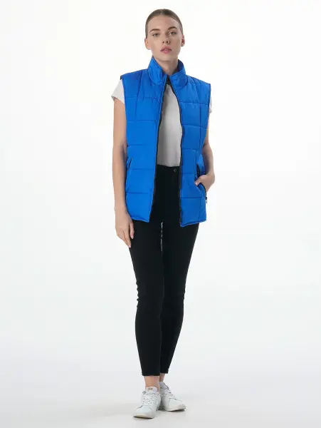 Жилет ОФИС зимний (васильковый)