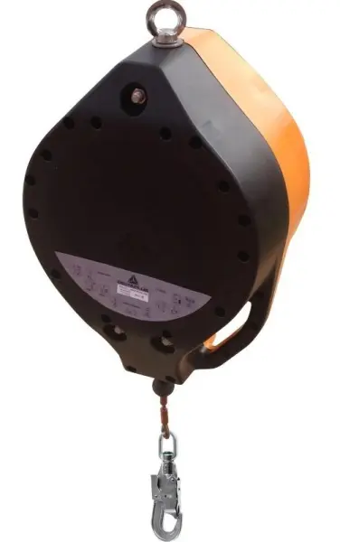 Блокирующее устройство DELTA PLUS PROTECTOR EXTRA LARGE AN19040T трос с амортизатором 40м Блокирующее устройство DELTA PLUS PROTECTOR EXTRA LARGE AN19040T трос с амортизатором 40м