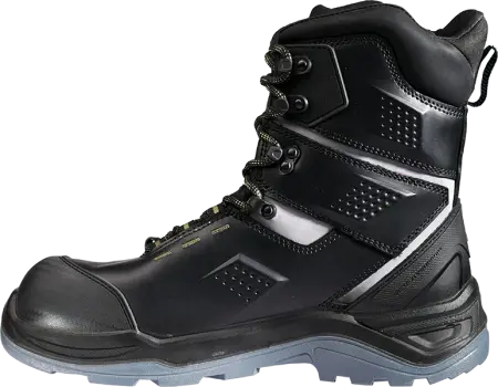 Ботинки VERT высокий берец шерст.мех с КП и КС (черный)