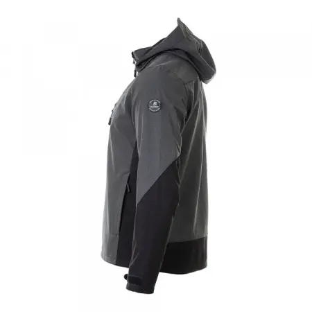 Куртка BRODEKS софтшелл KS 237 (серый меланж) Куртка BRODEKS софтшелл KS 237 (серый меланж)