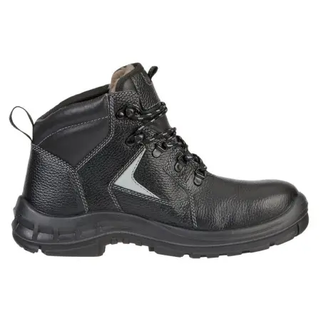 Ботинки ИНДЕВОР ЛАЙТ ПУ/Нитрил шерст.мех с КП (черный)