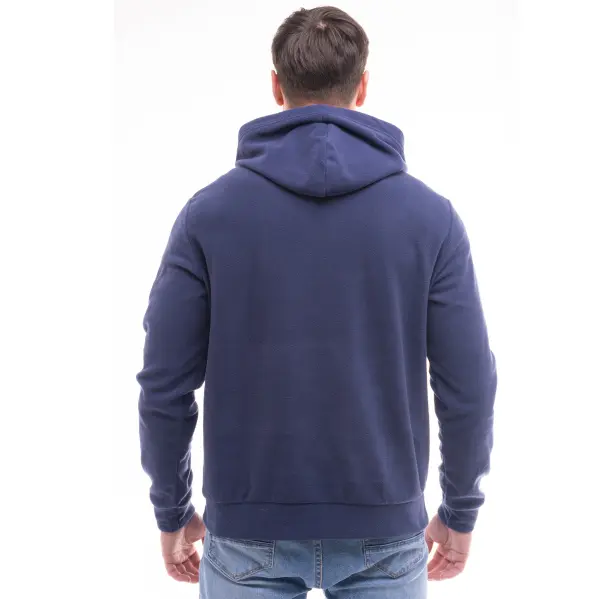 Толстовка JF-02 флисовая (т.синий)