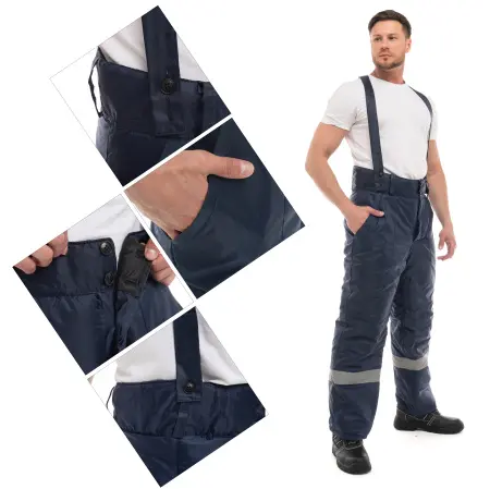 Брюки СТАНДАРТ оксфорд с СОП (т.синий)