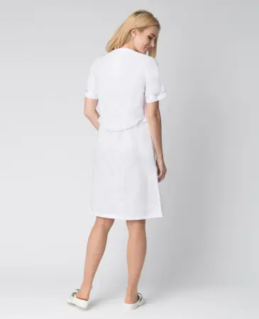 Халат СВЕТЛАНА женский (белый) женские медицинские