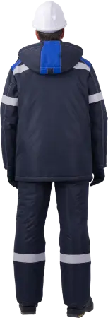 Костюм СТАРАТЕЛЬ зимний с БР (синий/василёк)