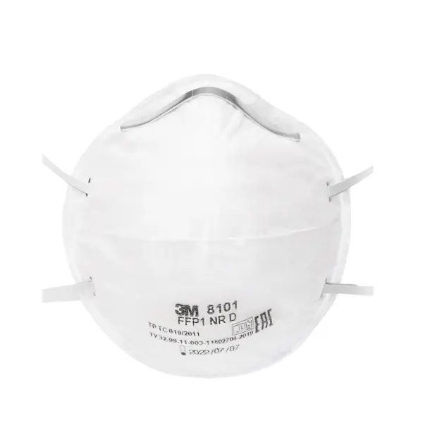 Респиратор 3M™ 8101 FFP1 без клапана выдоха Респиратор 3M™ 8101 FFP1 без клапана выдоха