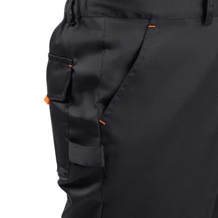 Костюм ЕНИСЕЙ с БР (черный/оранжевый)