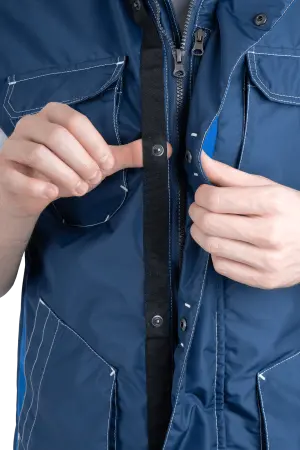 Жилет ЭДВАНС зимний (синий/васильковый)