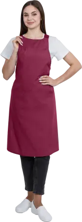 Фартук ЕВРО (бордовый)