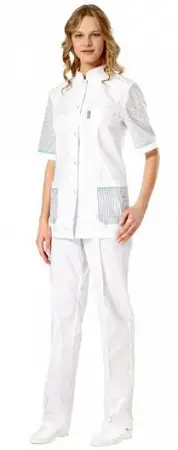 Комплект ПРЕМИУМ женский с БР (белый) женские медицинские