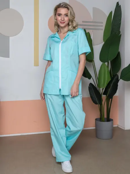 Костюм БЬЮТИС NEW женский (мятный) женские медицинские Костюм БЬЮТИС NEW женский (мятный) женские медицинские
