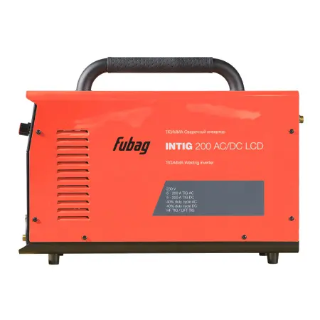 Инвертор сварочный FUBAG INTIG 200 AC/DC Pulse LCD + Горелка FB TIG 26 5P 4m