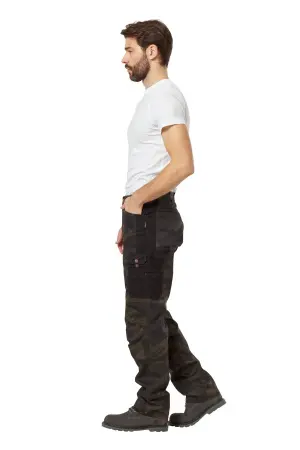 Брюки АКСЕЛЬ (хаки/чёрный)