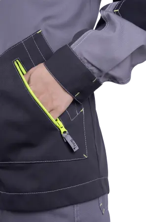 Куртка ЭДВАНС женская (серый/т.серый/черный)