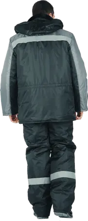 Куртка РЕГИОН зимняя (черный/серый) Куртка РЕГИОН зимняя (черный/серый)