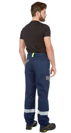 Костюм ПОДРЯД с БР (синий/серый)