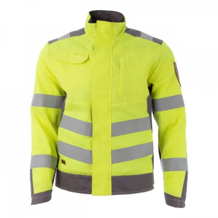 Куртка BRODEKS MS28-61 мультизащитная (желтый/серый)