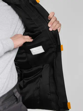 Жилет ФЛОФТ зимний (черный/серый) Жилет ФЛОФТ зимний (черный/серый)