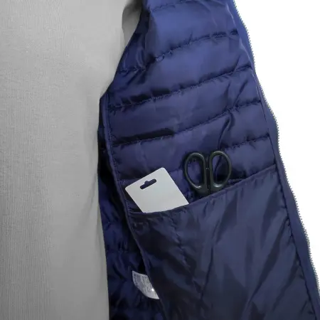 Жилет J-01 зимний (синий)