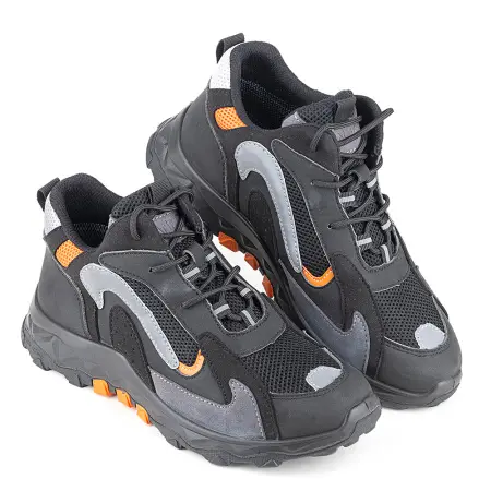 Ботинки ЛИДЕР WG9-01-MT-1 ПУ-Резина женские (черный)