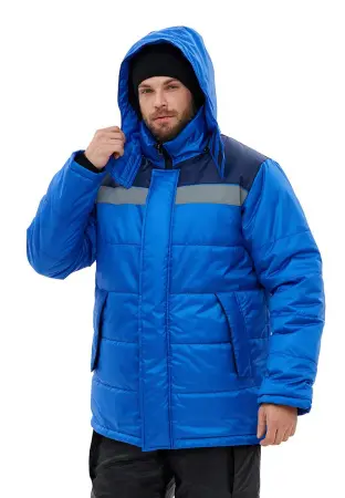 Куртка ЭРЕБУС зимняя (васильковый/т.синий) Куртка ЭРЕБУС зимняя (васильковый/т.синий)