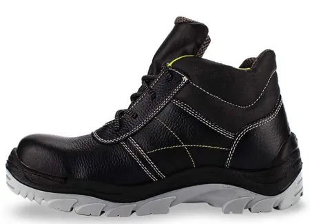 Ботинки НЕОН ПУ-ТПУ с КП (черный)