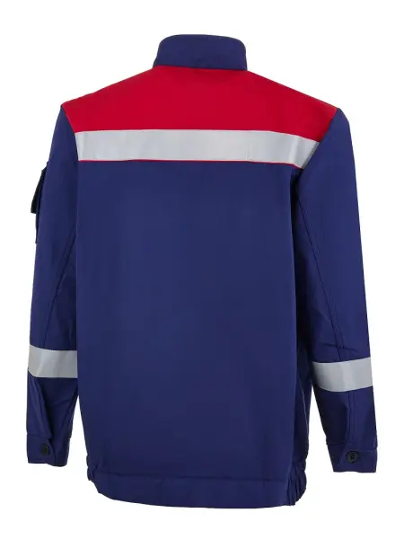 Костюм ЭНЕРГИЯ АРАМИД ЛАЙТ АЛ-2Л 15,1 кал/кв.см с ПК (т.синий/красный)