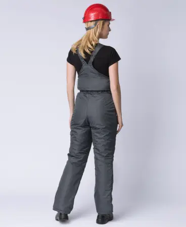 Полукомбинезон САКРИН зимний женский (т.серый)