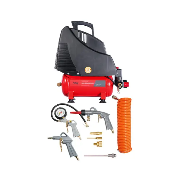 Компрессорный набор FUBAG Service Master Kit безмасляный компрессор + 6 предметов