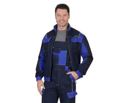 Куртка КАРАТ (т.синий/василек)