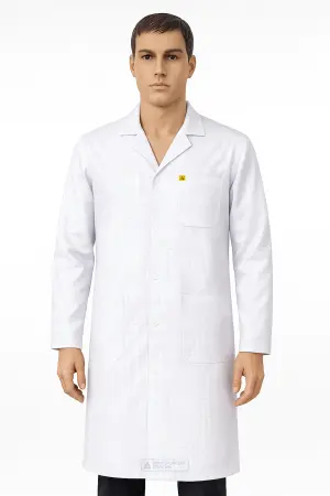 Халат EZ-M130–К антистатический (белый)