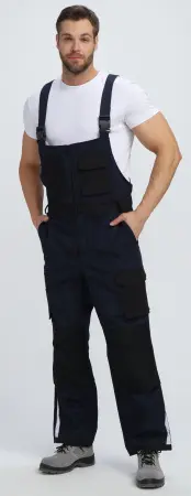 Полукомбинезон МИЛАН СН (т.синий/черный)