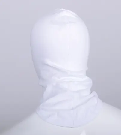 Подшлемник открытое лицо кулирка/лайкра, белый