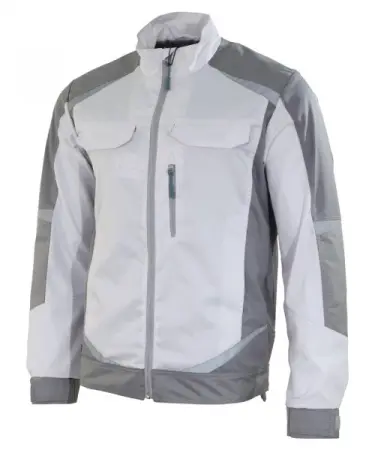 Куртка BRODEKS KS 202 (белый/серый)