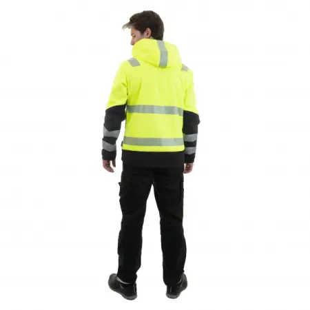 Куртка Brodeks Softshell KS 227 сигнальная (желтый/черный)