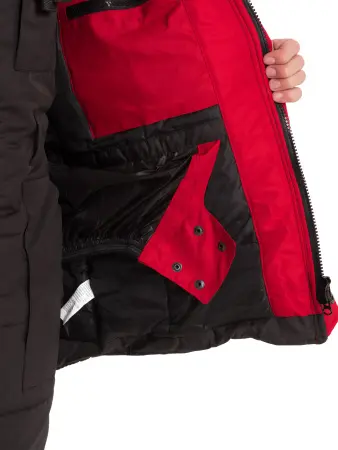 Костюм НОРДМЕН зимний с СОП с ПК (красный/чёрный)