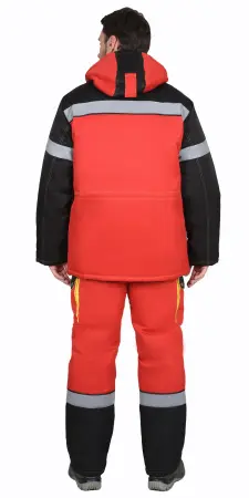 Костюм СИРИУС-ТИТАН с ПК зимний (красный/черный)