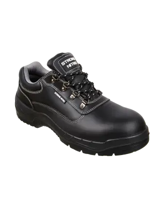 Полуботинки STRONG NITRO ПУ/Нитрил с КП и КС (черный/серый)