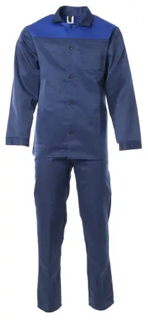 Костюм СТАНДАРТ с БР (т.синий/васильковый)