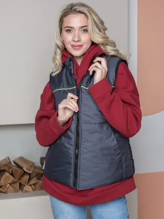 Жилет PROFLINE BASE зимний женский (т.серый)