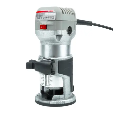 Фрезер кромочный CROWN CT11023S 710Вт раб.ход 20мм 33000об/мин