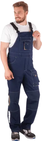 Полукомбинезон ДИДЖИТАЛ НЬЮ (т.синий/бежевый)