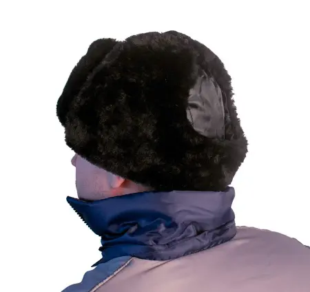 Шапка-ушанка АНТИФРОСТ (черный) Шапка-ушанка АНТИФРОСТ (черный)