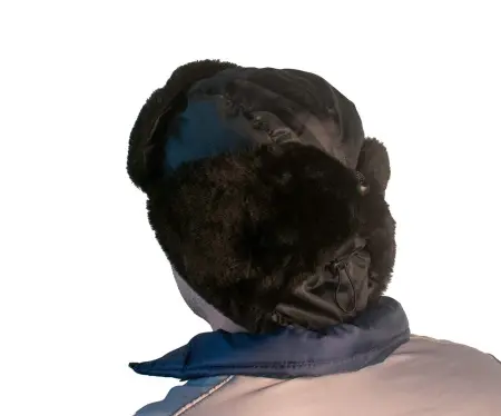 Шапка-ушанка АНТИФРОСТ (черный) Шапка-ушанка АНТИФРОСТ (черный)