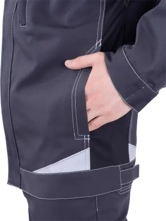 Куртка ТУРБО SAFETY (т.серый/чёрный) Куртка ТУРБО SAFETY (т.серый/чёрный)