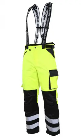 Брюки BRODEKS KW 308 зимний (черный/желтый)