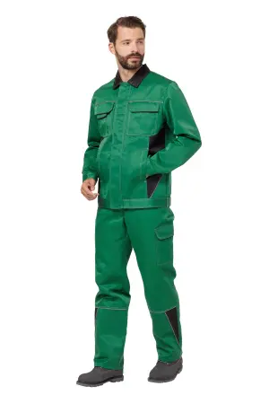 Костюм СТРАЙК 2 с ПК (зеленый/черный)